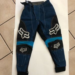 Kids motorcross race pants size 24